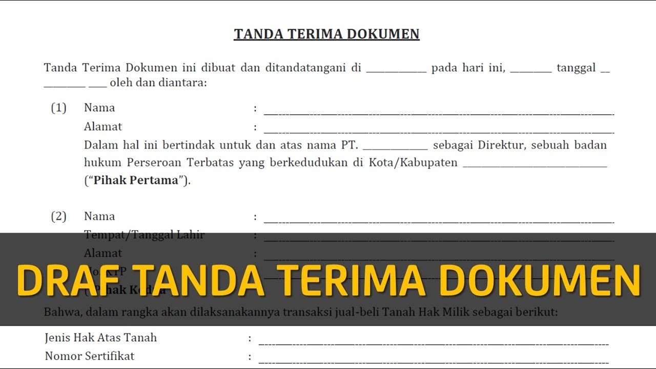 Detail Surat Tanda Terima Dokumen Nomer 6