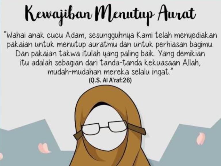 Detail Surat Tentang Menutup Aurat Nomer 23