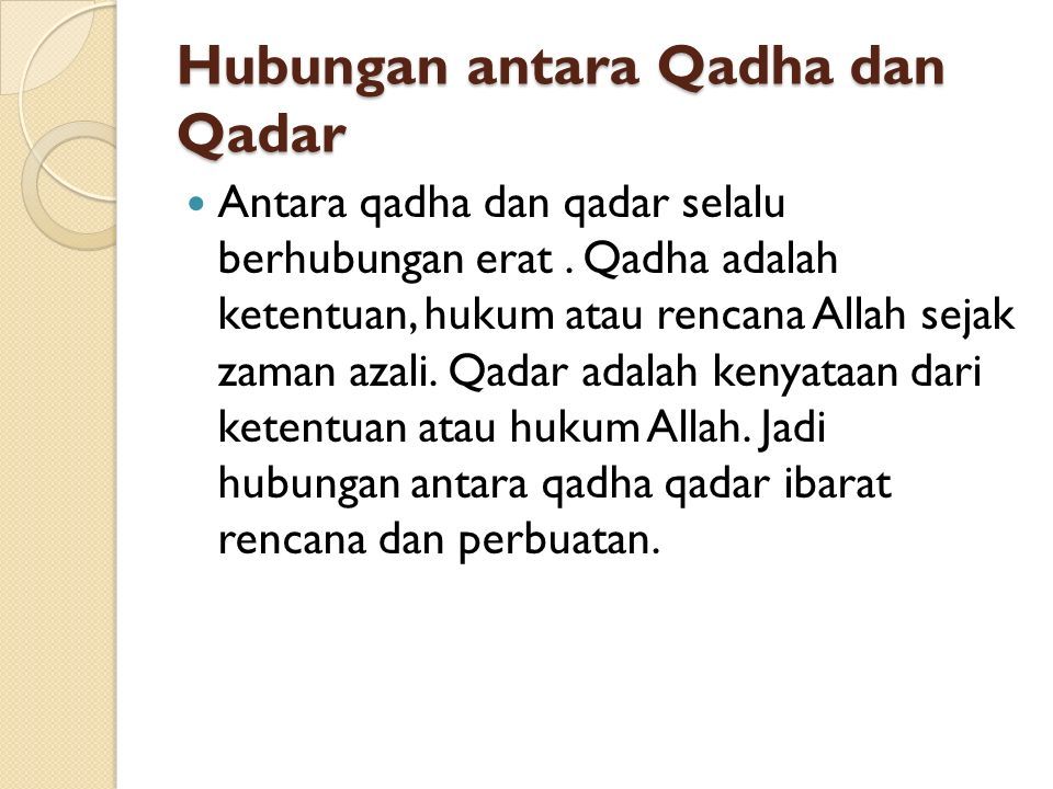 Detail Surat Tentang Qada Dan Qadar Nomer 22