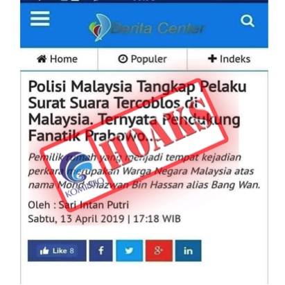 Detail Surat Tercoblos Di Malaysia Nomer 20