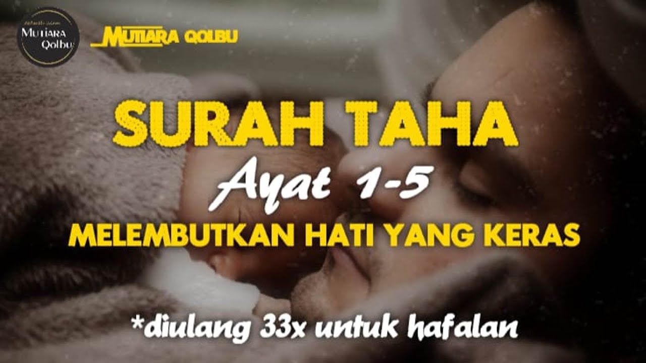 Detail Surat Thaha Ayat 1 5 Nomer 8