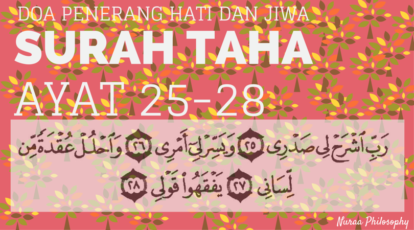 Detail Surat Thaha Ayat 25 Nomer 25