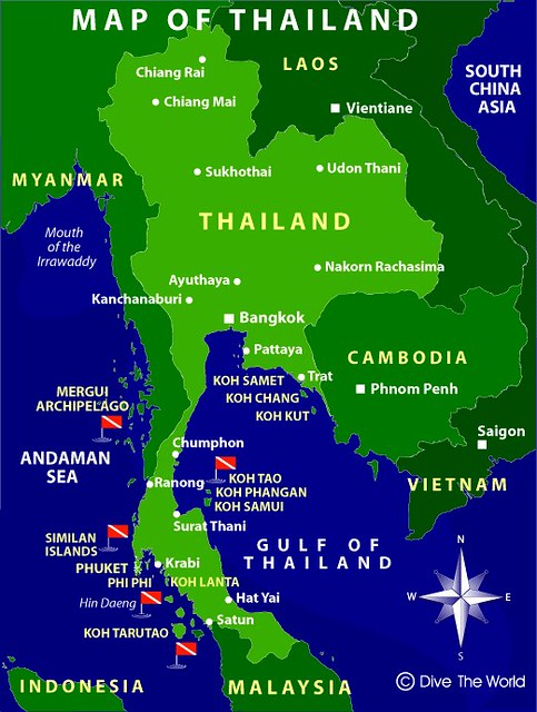 Detail Surat Thani Thailand Map Nomer 21