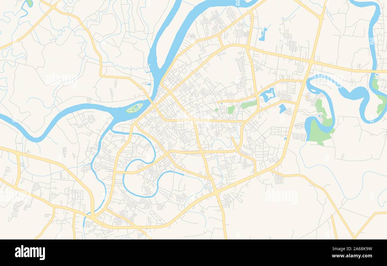 Detail Surat Thani Thailand Map Nomer 24