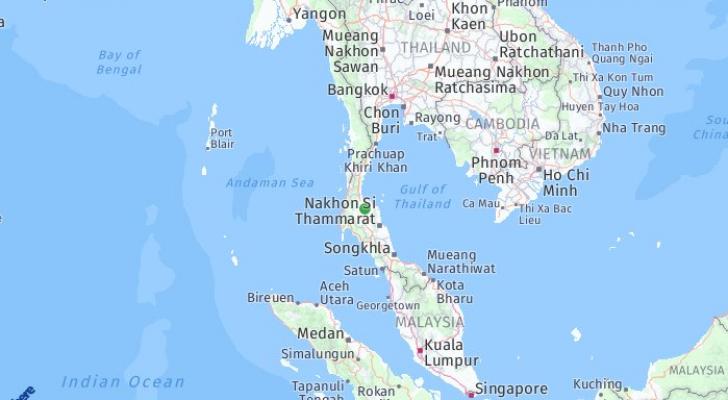 Detail Surat Thani Thailand Map Nomer 28