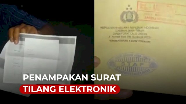 Detail Surat Tilang Elektronik Nomer 38