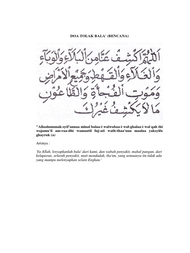 Detail Surat Tolak Bala Nomer 28
