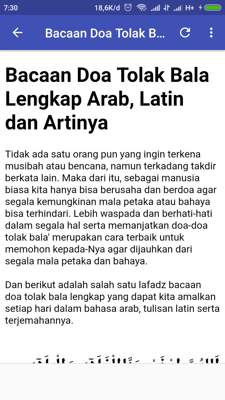 Detail Surat Tolak Bala Nomer 30
