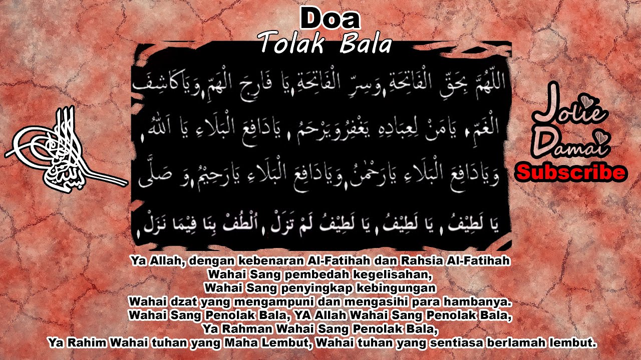 Detail Surat Tolak Bala Nomer 34
