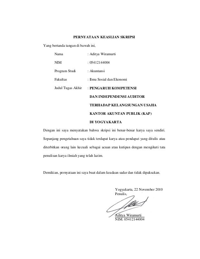 Detail Surat Tugas Audit Internal Nomer 12