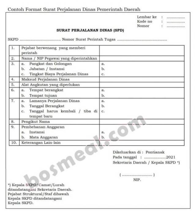 Detail Surat Tugas Instansi Nomer 38