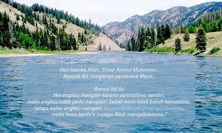 Detail Surat Umar Kepada Sungai Nil Nomer 2