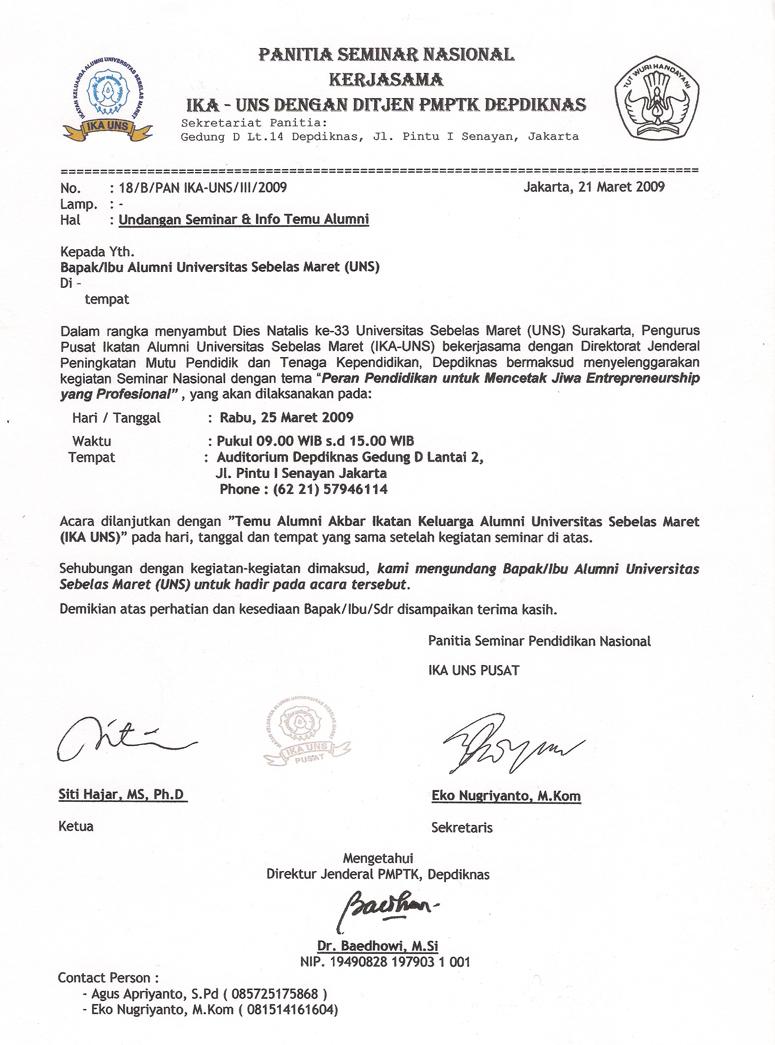 Detail Surat Undangan Resmi Dan Tidak Resmi Nomer 18
