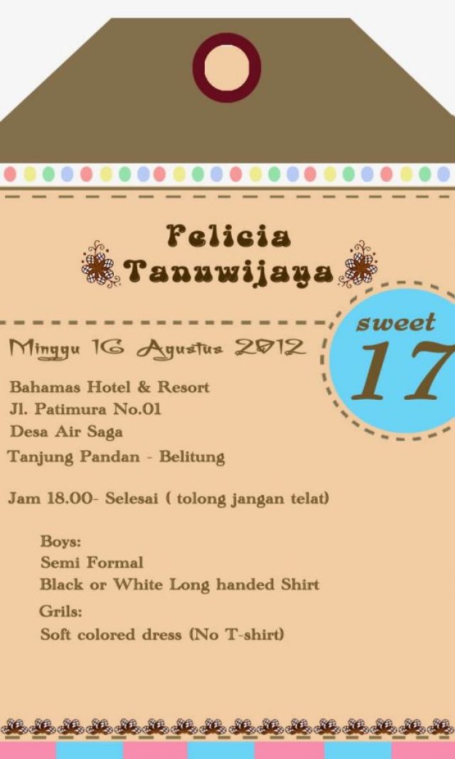 Detail Surat Undangan Ulang Tahun Dewasa Nomer 15