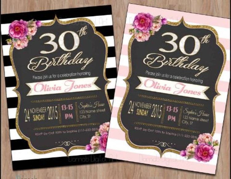 Detail Surat Undangan Ulang Tahun Dewasa Nomer 32