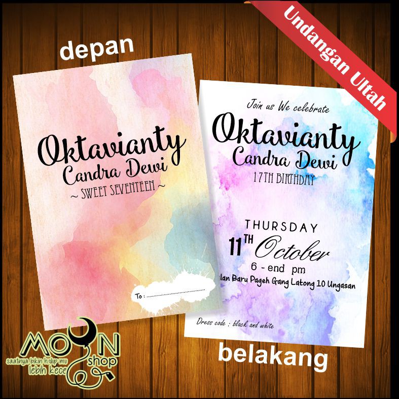 Detail Surat Undangan Ulang Tahun Dewasa Nomer 40