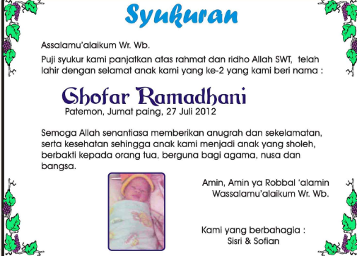 Detail Surat Undangan Ulang Tahun Dewasa Nomer 53