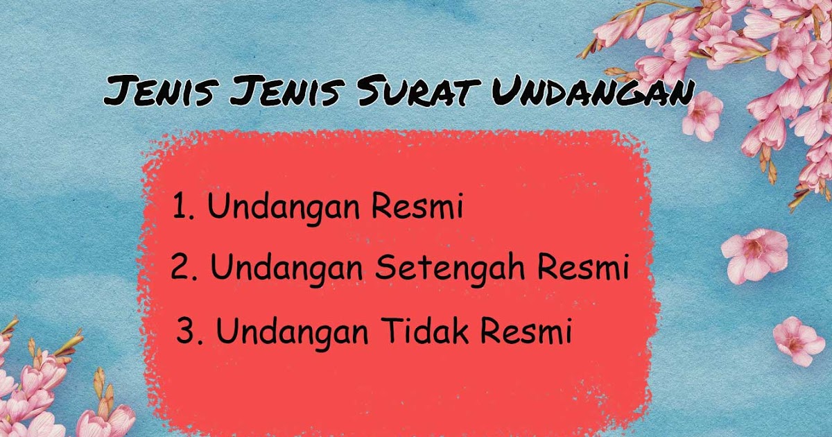 Detail Surat Undangan Ulang Tahun Termasuk Surat Undangan Nomer 18