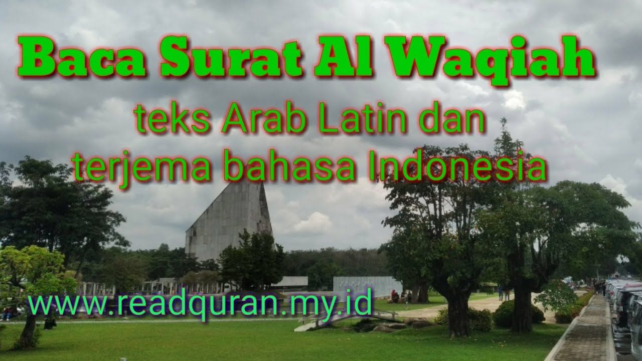 Detail Surat Waqiah Dan Terjemahan Indonesia Nomer 30