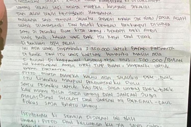 Detail Surat Wasiat Sebelum Meninggal Nomer 25