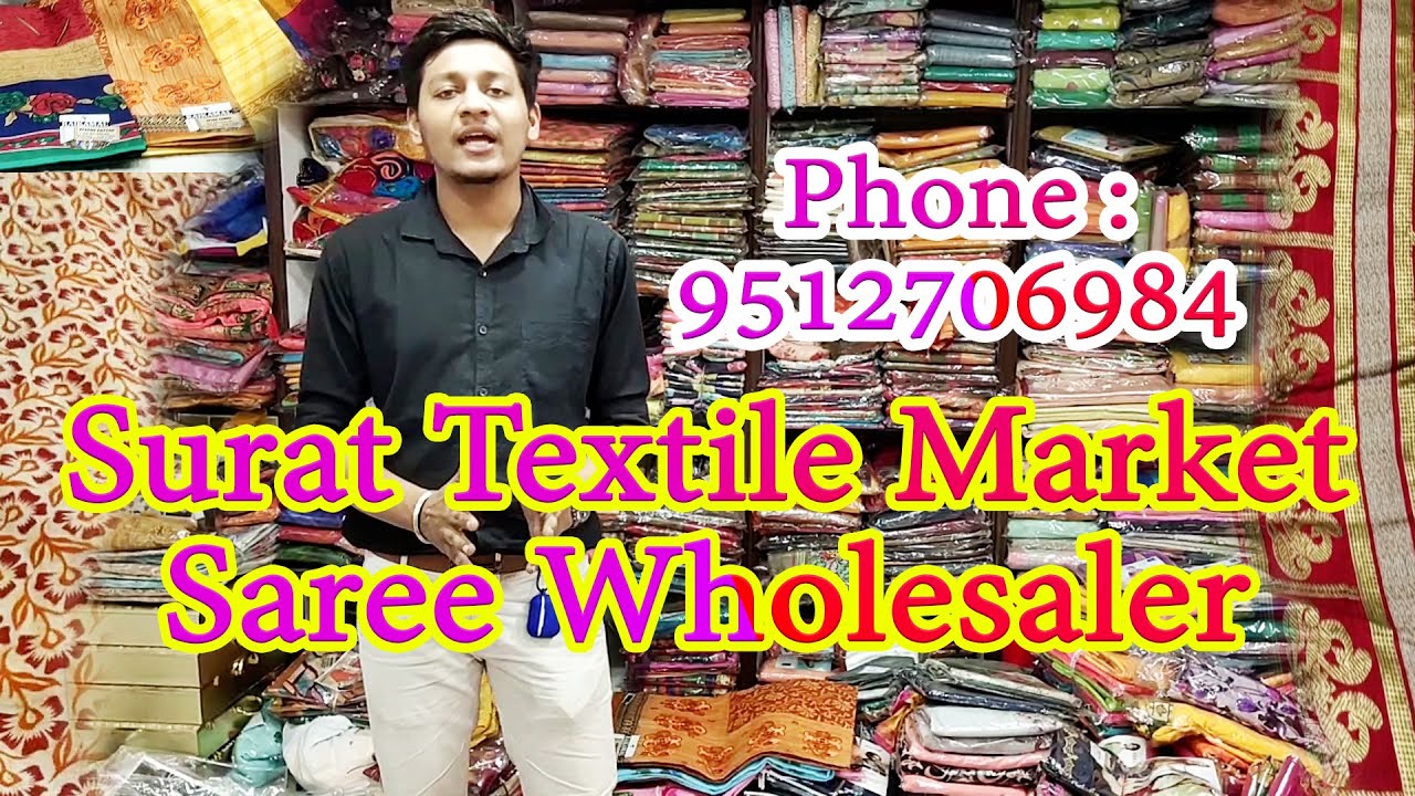 Detail Surat Wholesale Saree Market Nomer 8