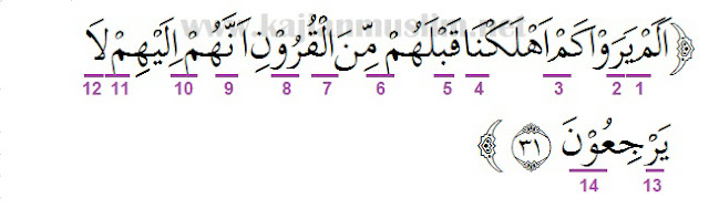 Detail Surat Yasin Ayat 33 Nomer 27