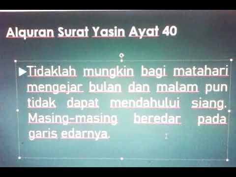 Detail Surat Yasin Ayat Nomer 46