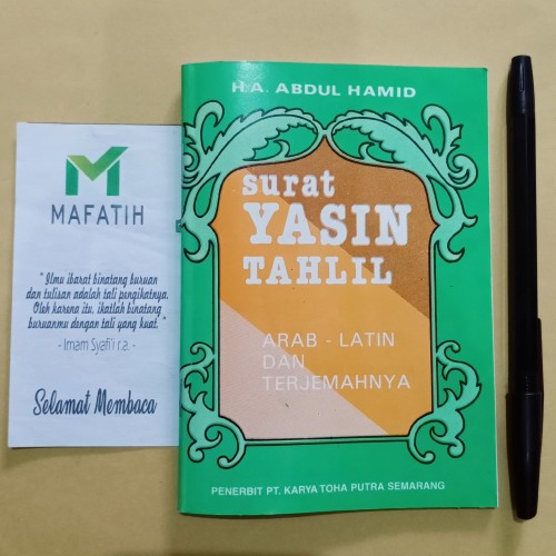 Detail Surat Yasin Dan Tahlil Latin Nomer 39