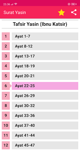 Detail Surat Yasin Latin Saja Nomer 46