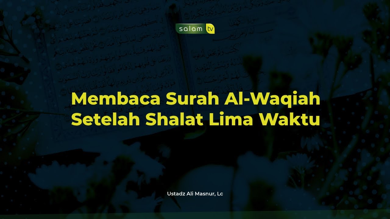 Detail Surat Yg Dibaca Dalam Shalat Lima Waktu Nomer 13