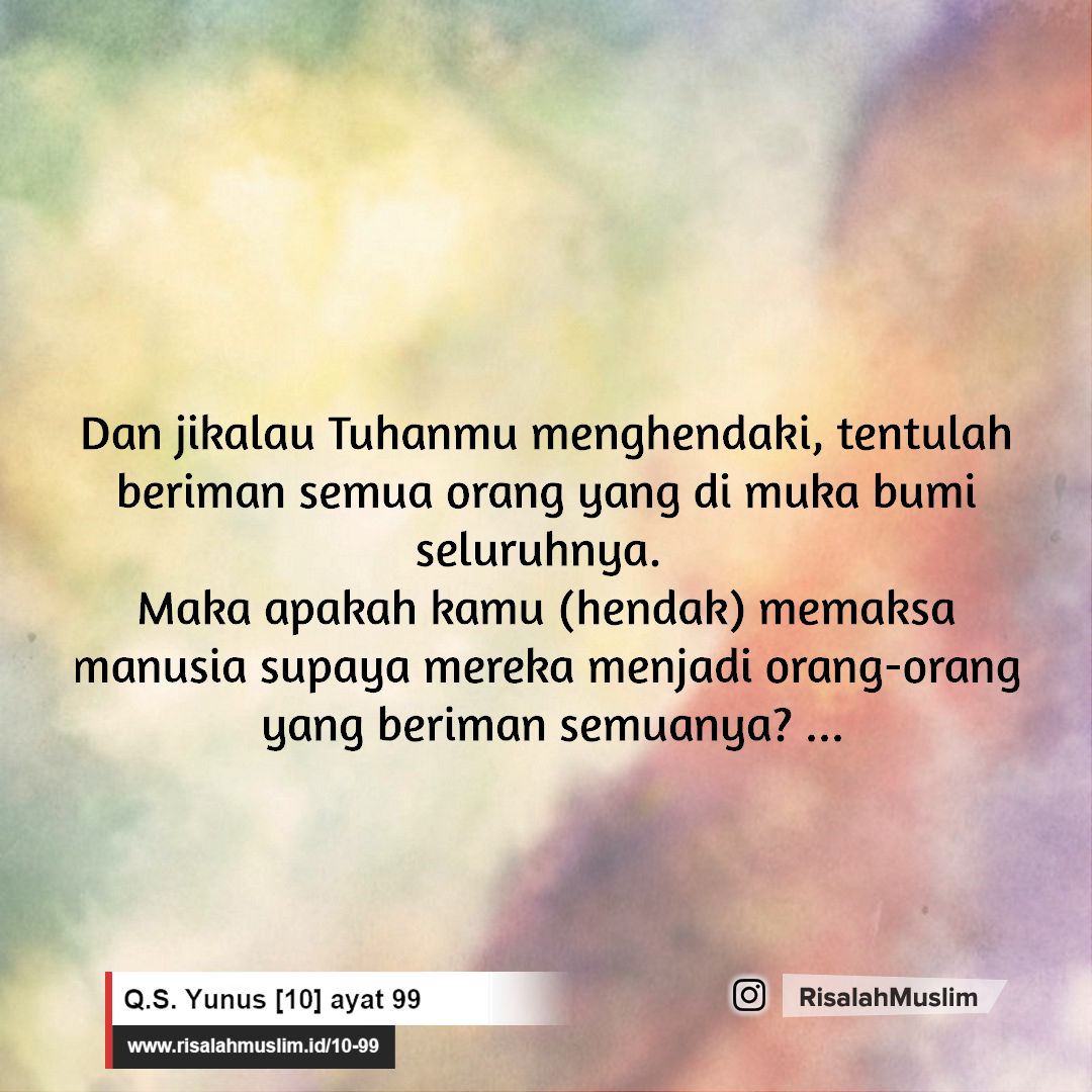 Detail Surat Yunus Ayat 99 Nomer 8