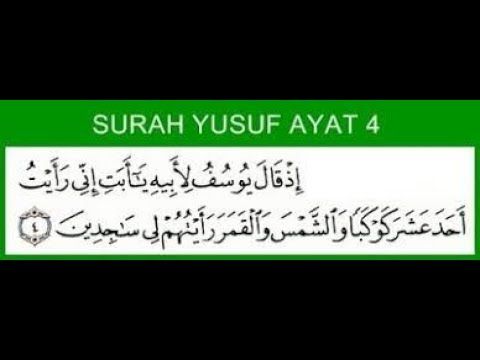 Detail Surat Yusuf 4 Nomer 16