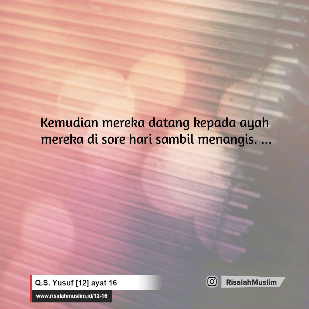 Detail Surat Yusuf Ayat 1 16 Nomer 47