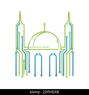 Detail Surau Vector Nomer 46