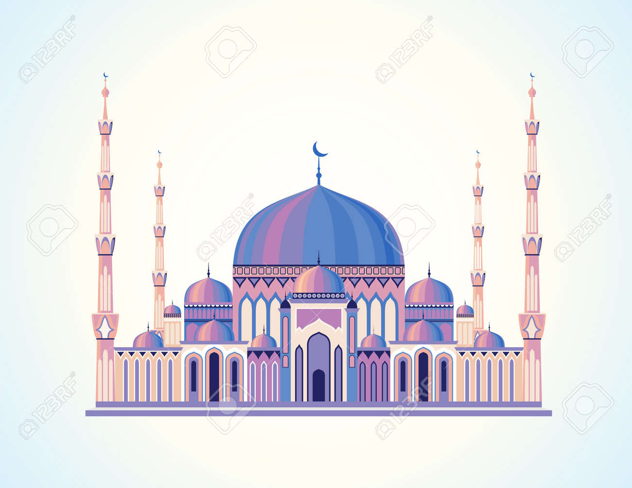 Detail Surau Vector Nomer 50