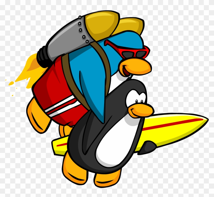 Detail Surfing Club Penguin Nomer 19