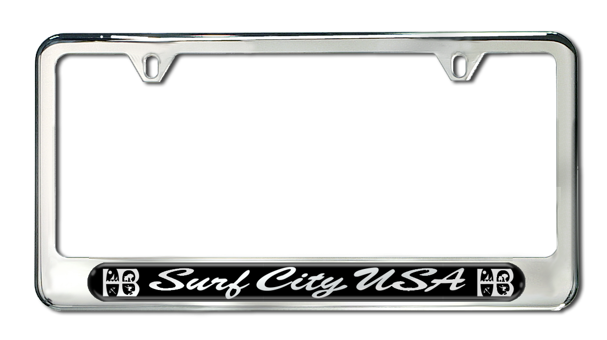 Detail Surfing License Plate Frame Nomer 11