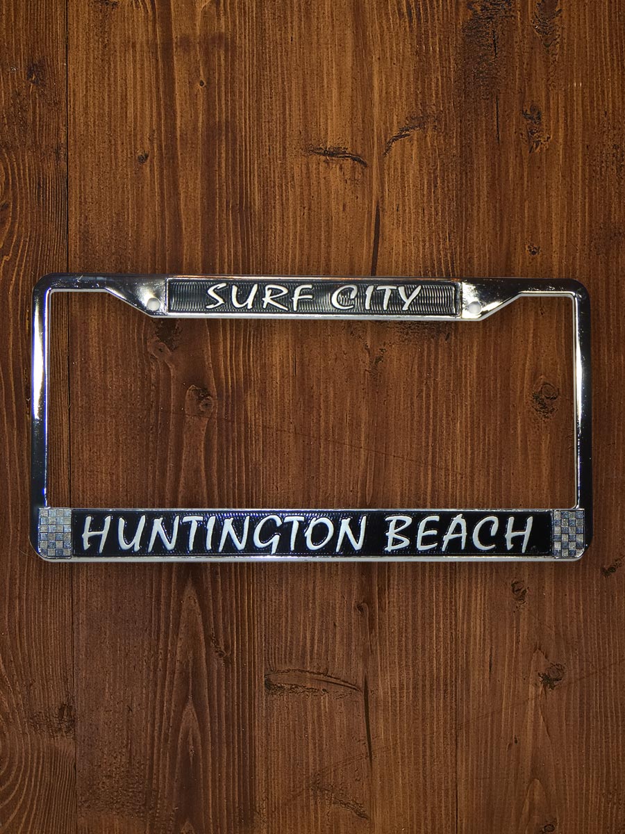 Detail Surfing License Plate Frame Nomer 34