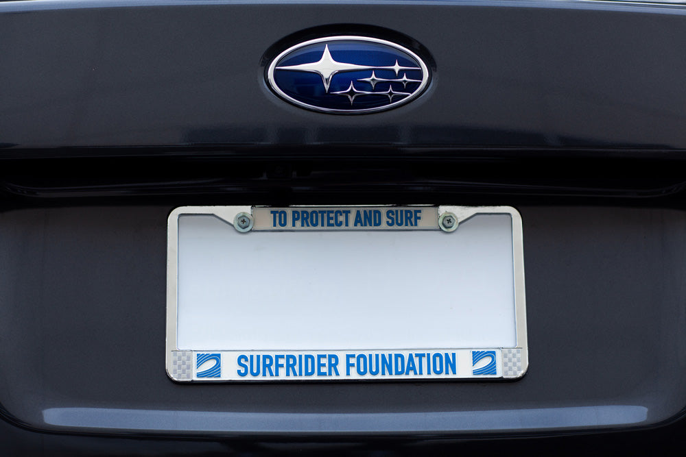 Detail Surfing License Plate Frame Nomer 40