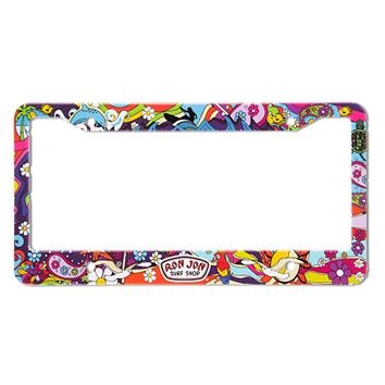 Detail Surfing License Plate Frame Nomer 50