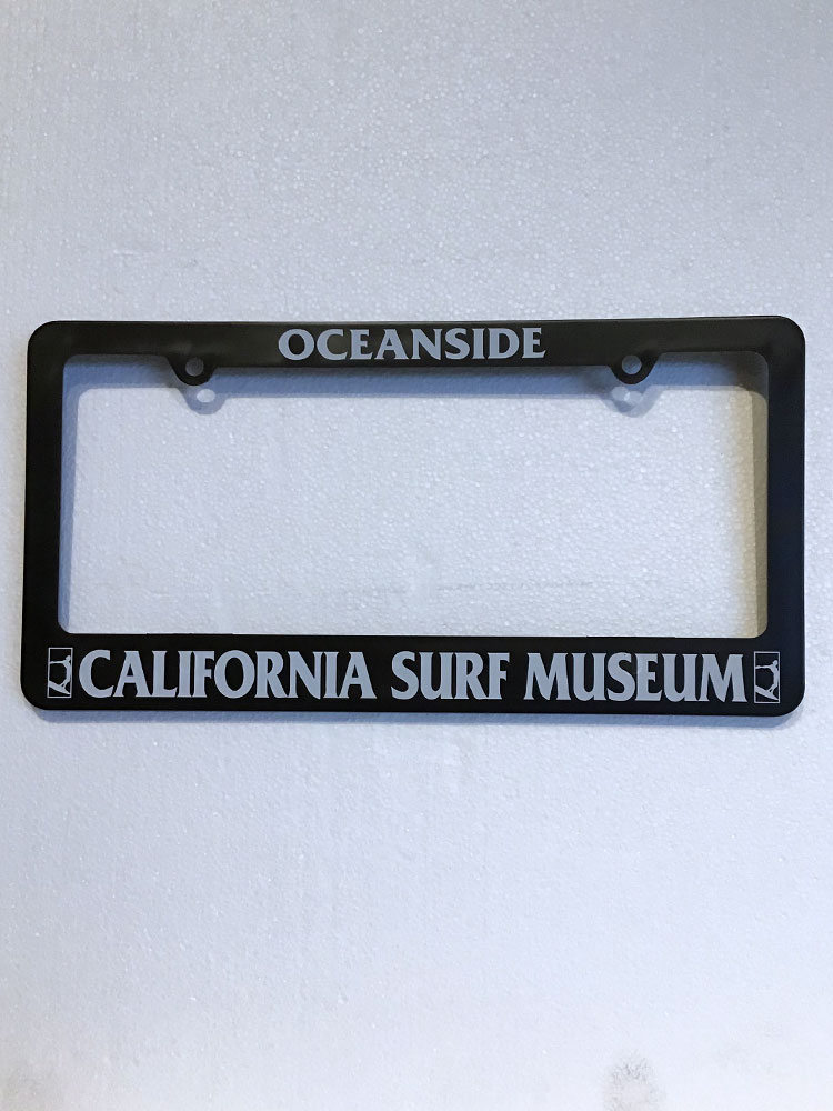 Detail Surfing License Plate Frame Nomer 7