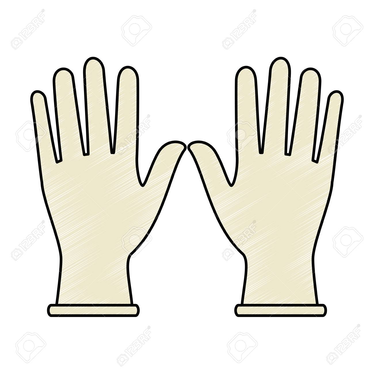Detail Surgical Gloves Clipart Nomer 39