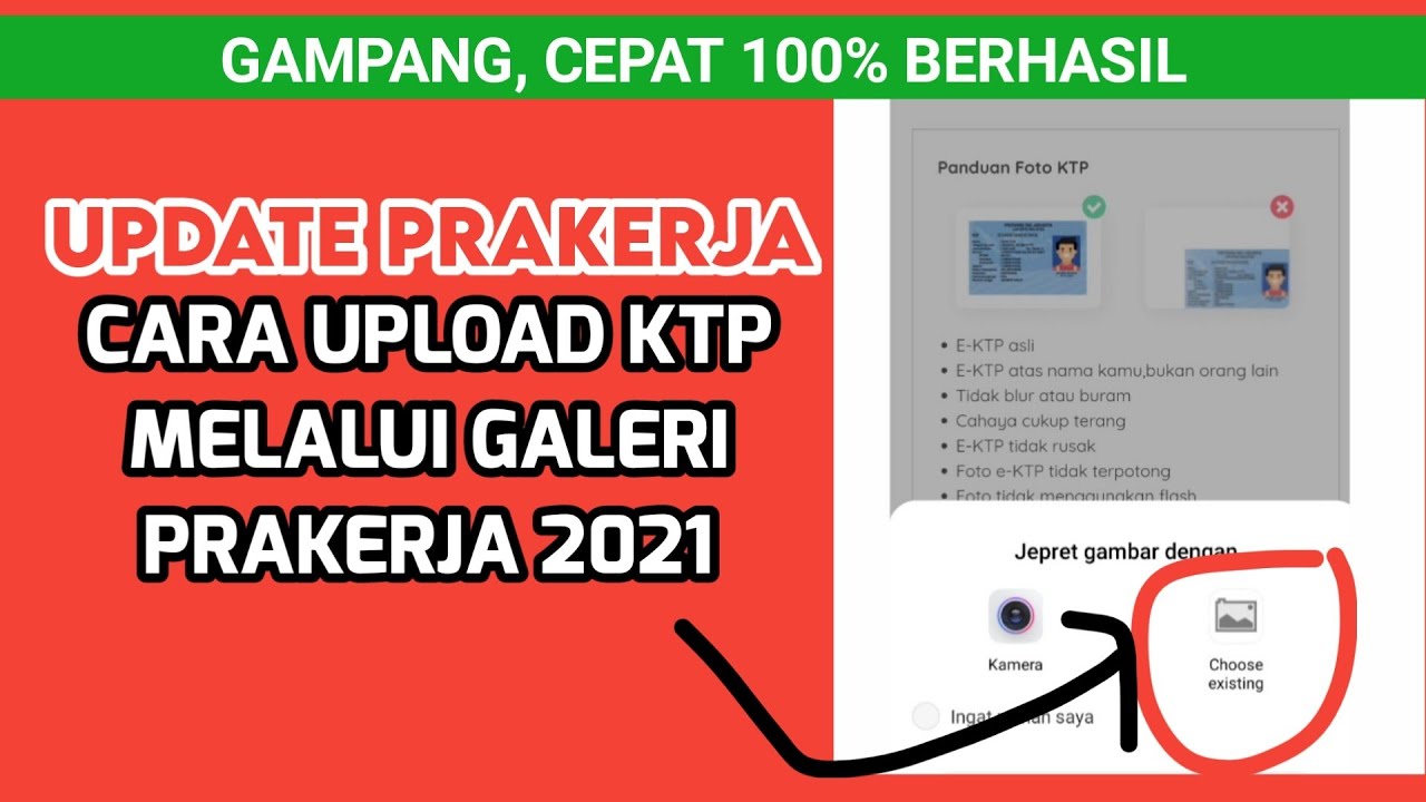 Detail Susah Upload Foto Ktp Di Prakerja Nomer 43