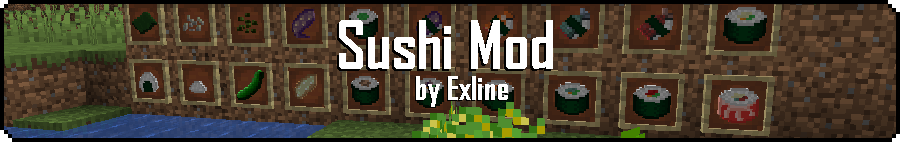 Detail Sushi Banner Minecraft Nomer 30