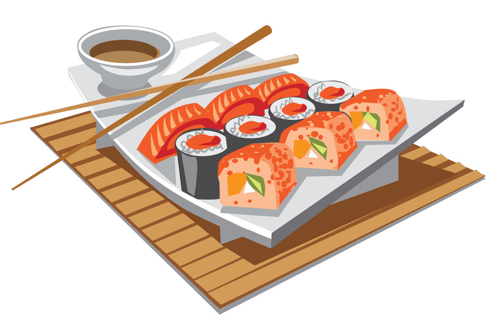 Detail Sushi Clipart Png Nomer 32