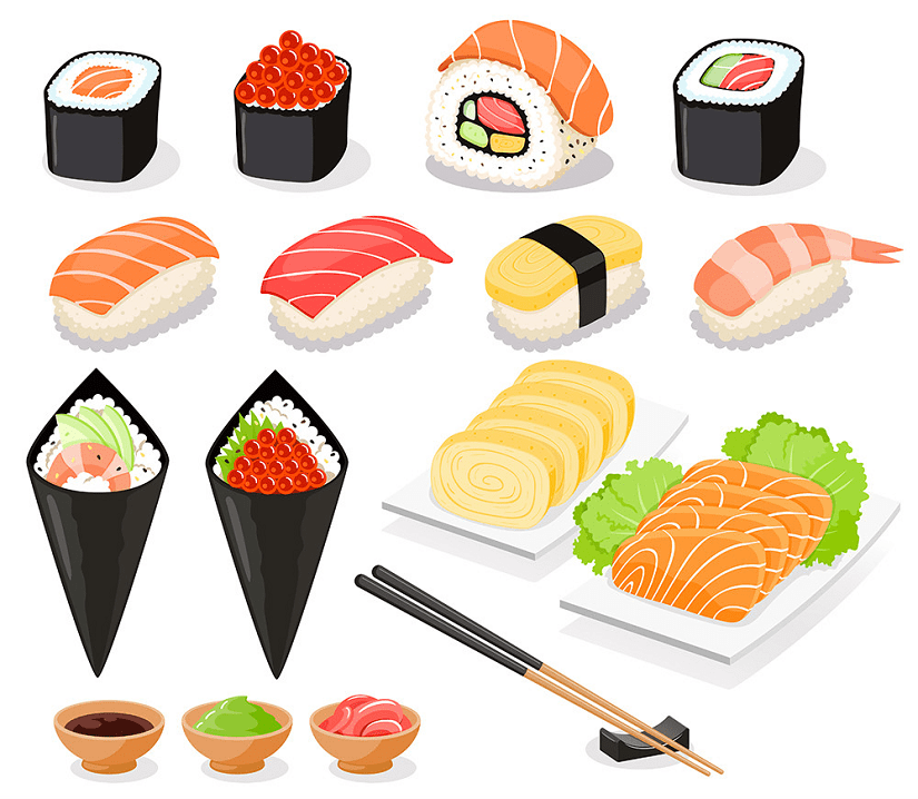 Detail Sushi Clipart Png Nomer 45