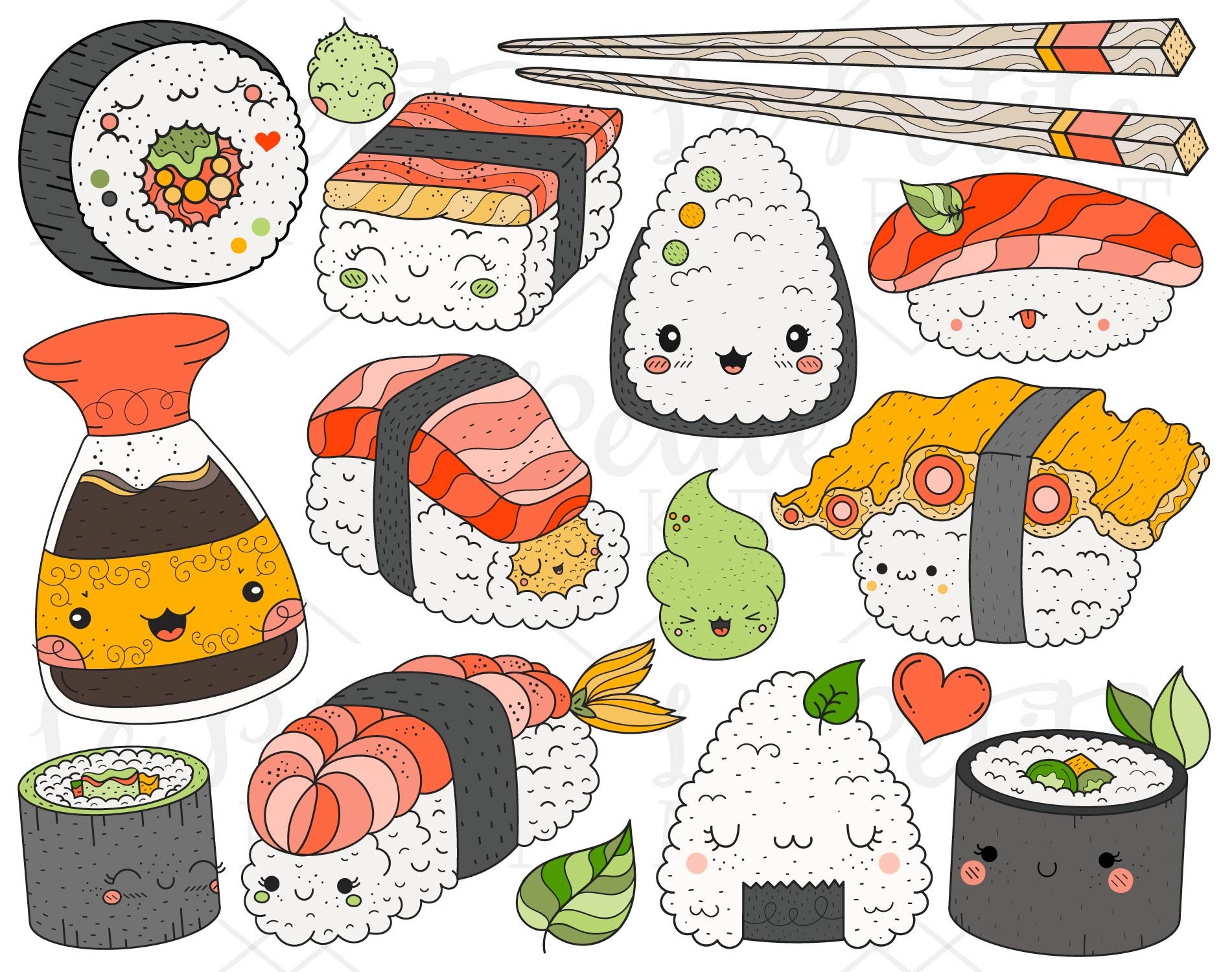 Detail Sushi Clipart Png Nomer 50