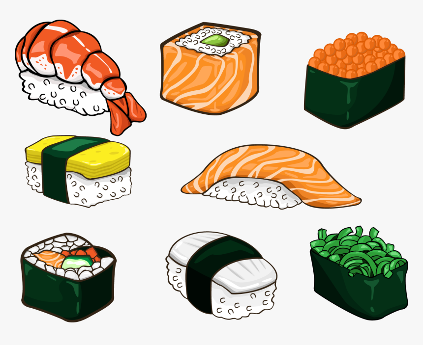 Detail Sushi Clipart Png Nomer 5