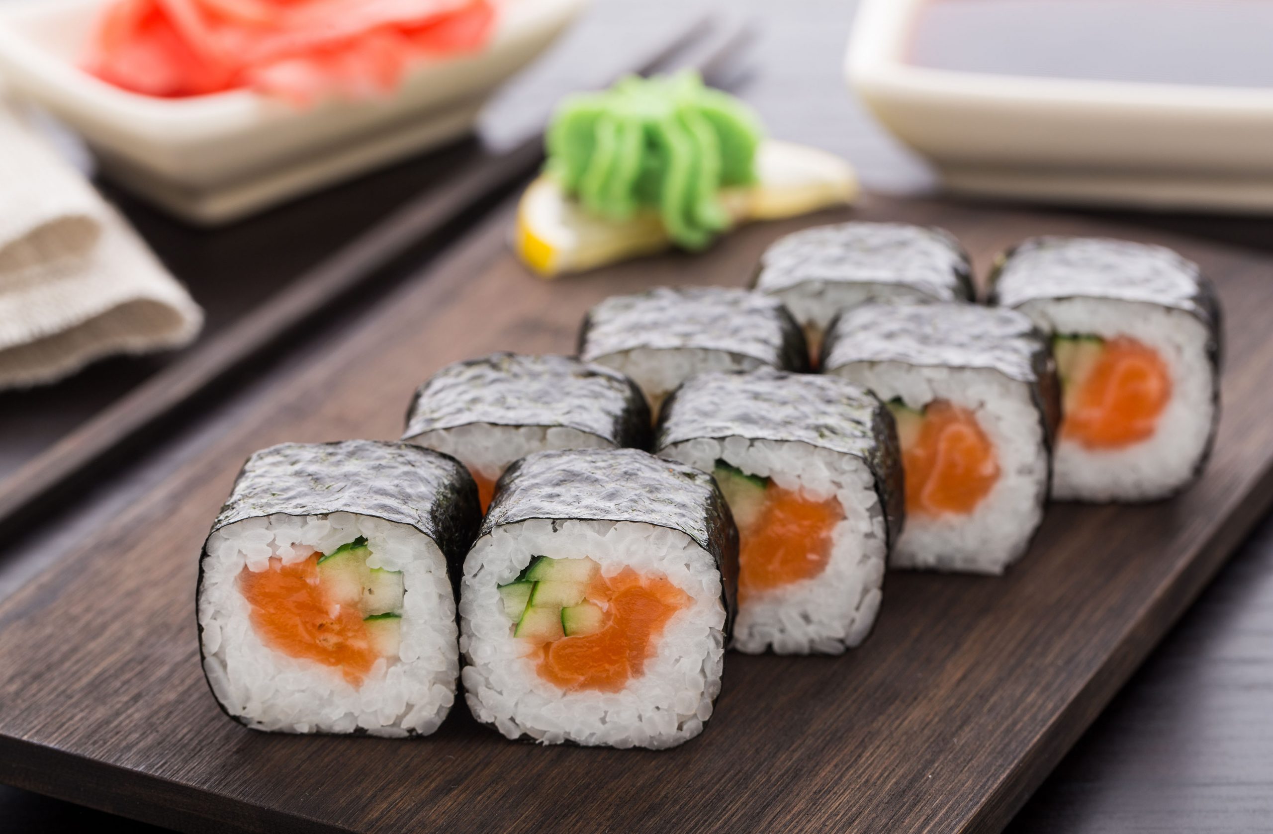 Detail Sushi Food Image Nomer 25