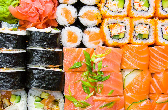 Detail Sushi Food Image Nomer 26